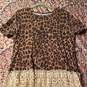 Crazy Train Cheetah Top